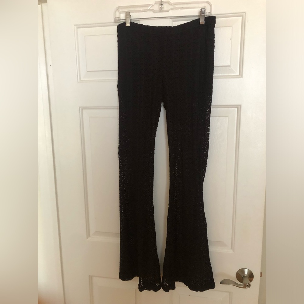 h.i.p. Black Boot Cut Flare Pants & Jumpsuits